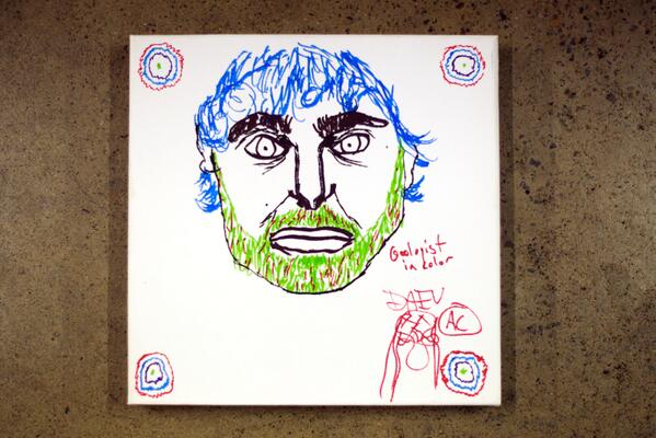 fbiradio's tweet photo. DAILY DOODLE: @anmlcollective. It could be yours! Brush With Fame auction launches 9pm TONIGHT http://t.co/VW7K52gRjo http://t.co/wC4OSenyV9
