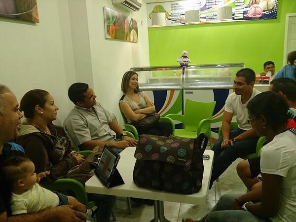 gustosopzo's tweet photo. Momentos gratos en #gustosoheladeria http://t.co/AzyY70mmgv