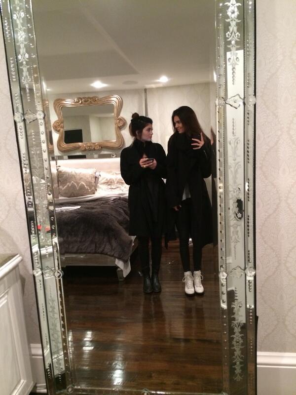 sissy twinning. black coats