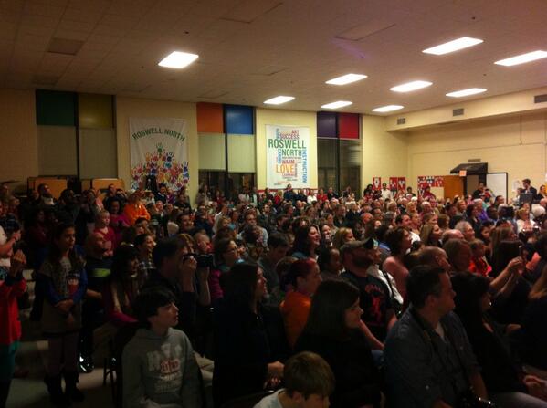 We packed the house tonight at the 3rd grade performance! Great job kids!!