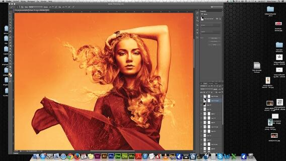 StudioCapice's tweet image. Progress artwork fire