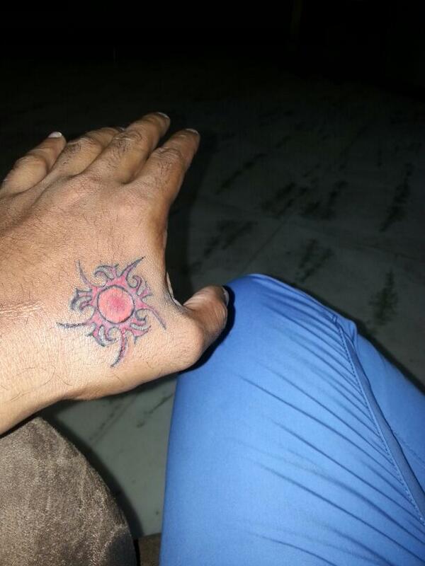 ArunVijay on Twitter Got the Sun tattoo for my birthday   httptcoF7Owm3XdtN  Twitter