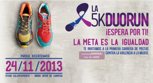 MinGobiernoEc's tweet photo. El domingo 24 conquistemos la carrera por la igualdad de géneros #Quito 5k #DuoRun http://t.co/48JXMvvuxh http://t.co/cRcTKh256m