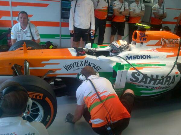 En Force India se ...