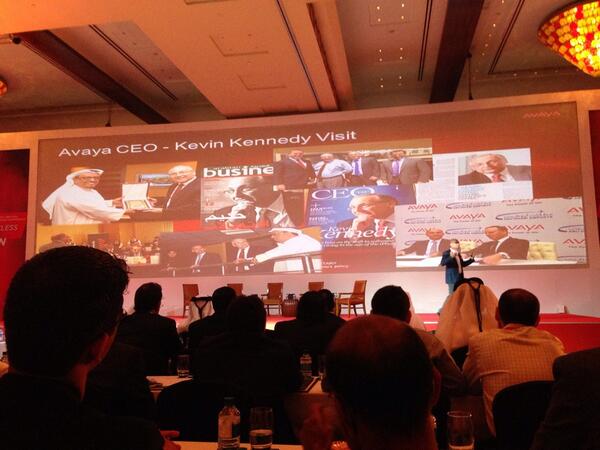 Kuwait_TechNet's tweet image. Nidhal AbdulLatif, Vice President for Sales - MEA, Levant, India & Pakistan, addressed his speech