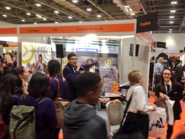 All nuts here <a href="/SkillsLondon/">Skills London</a> with @AccesstoMusic