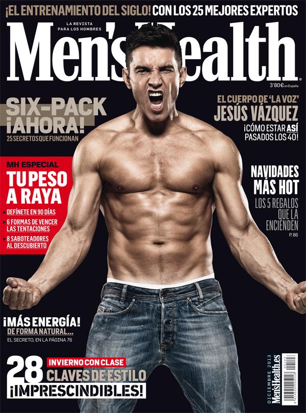 Jesús Vázquez, portada de Men's Health BZrZdcyCEAAYUFk