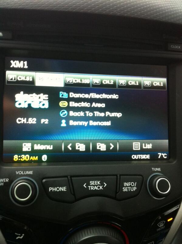 BennyBenassi's tweet photo. “@bionda1977: OMG @BennyBenassi #backtothepump is right that's a sick beat u got goin @sxmElectro #BPM #ElectricArea http://t.co/6Xh8JKiDeo”