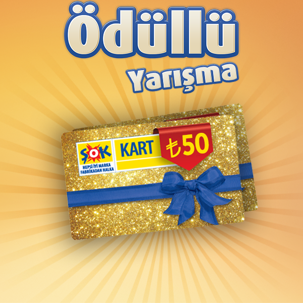 Ulker's tweet photo. Bu Tweet’i RT edip bizi takip eden 10 kişi @SokMarketler’den 50 TL değerinde Şok Kart kazanıyor. http://t.co/AdvRaXdYal