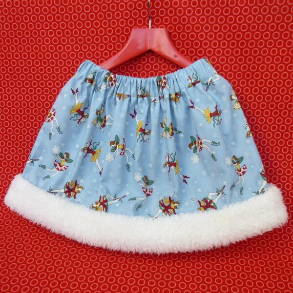 TheOldButton's tweet image. Quirky #Christmas party skirt on #craftfest  creative-connections.ning.com/photo/girl-s-f…