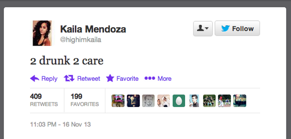 CollegeLifeShop's tweet image. A drunk driver tweeted “2 Drunk 2 Care” before causing an accident that killed two victims 
  #DontDrinkandDrive