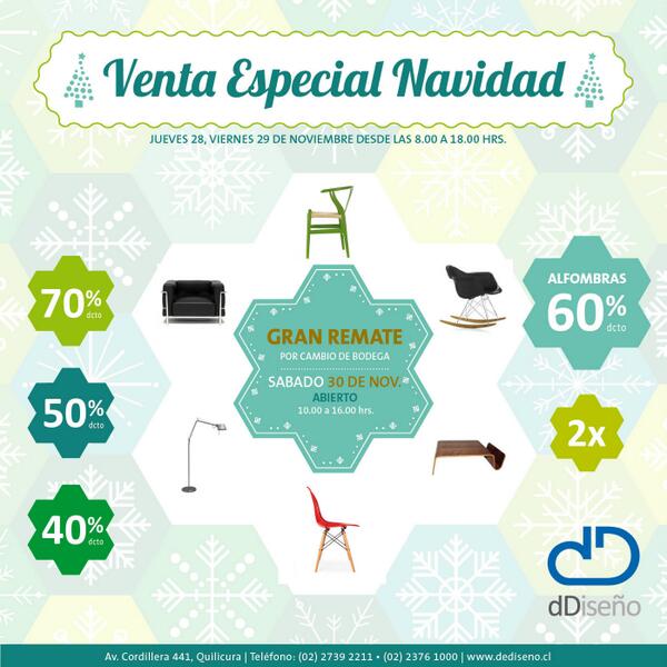 dDiseno_mid's tweet photo. Venta Especial Navidad #regalo #calidad #confort #remate #PreciosUltraRebajados #descuentos #variedad http://t.co/TJWq2HB2OU