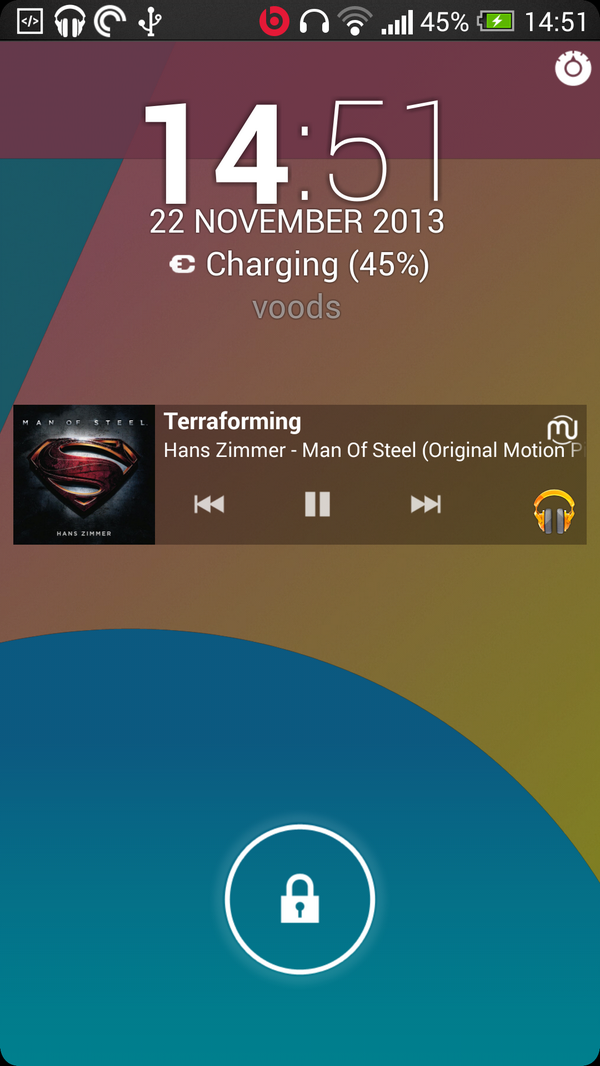 lowryglen's tweet image. Pleased to have good media controls on my #WidgetLocker lockscreen via Media Utilities (@MyColorScreen) &amp;amp; for free(!)
