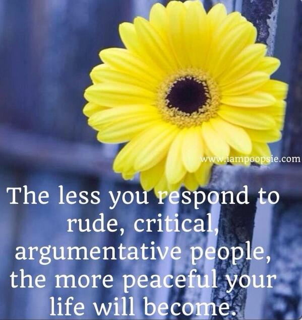 I truly believe that it is essential to "pick your battles."  Living in peace can be incredibly freeing #InspireWyo