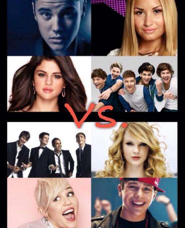 JustRelateLife's tweet photo. RT for Justin Bieber, Selena Gomez,One Direction &amp; Demi Lovato
FAV for Miley Cyrus, BTR, Austin Mahone &amp; Taylor Swift http://t.co/hC4zPpSyCj