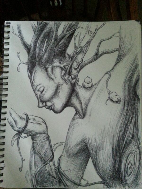 ahaajennifaa's tweet image. #pen #treemother #proud #nopencil