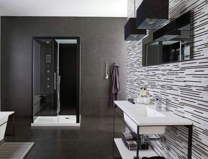 Ceramicas_E's tweet image. #SYSTEMPOOL La cabina de ducha destaca tanto por su comodidad como por la funcionalidad #CERÁMICASEXCLUSIVAS