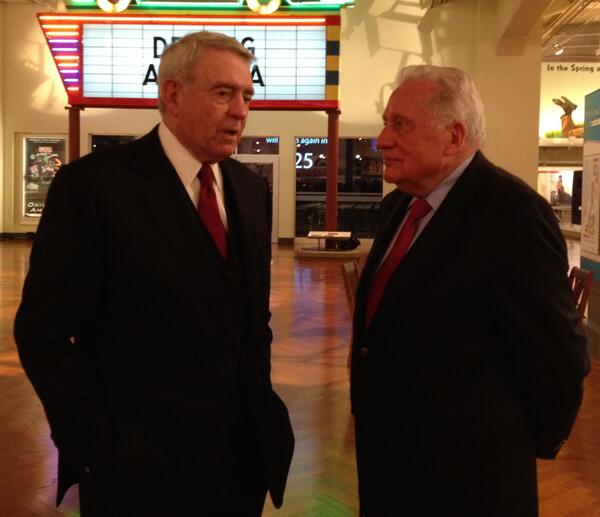 AXSTV's tweet photo. .@danratherreports w/ Clint Hill--1st agent to #JFK limo. Watch "My Days In Dallas" TODAY 5ET & 8ET on AXS #RatherJFK http://t.co/9qv7al6UW8