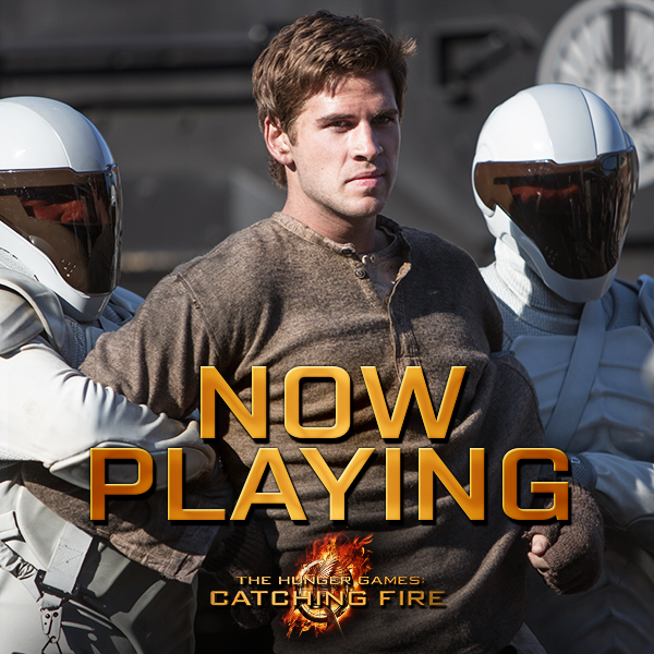 Heading to the theater to see The Hunger Games? #CatchingFire is NOW PLAYING! For tickets, hungrgam.es/CFtix