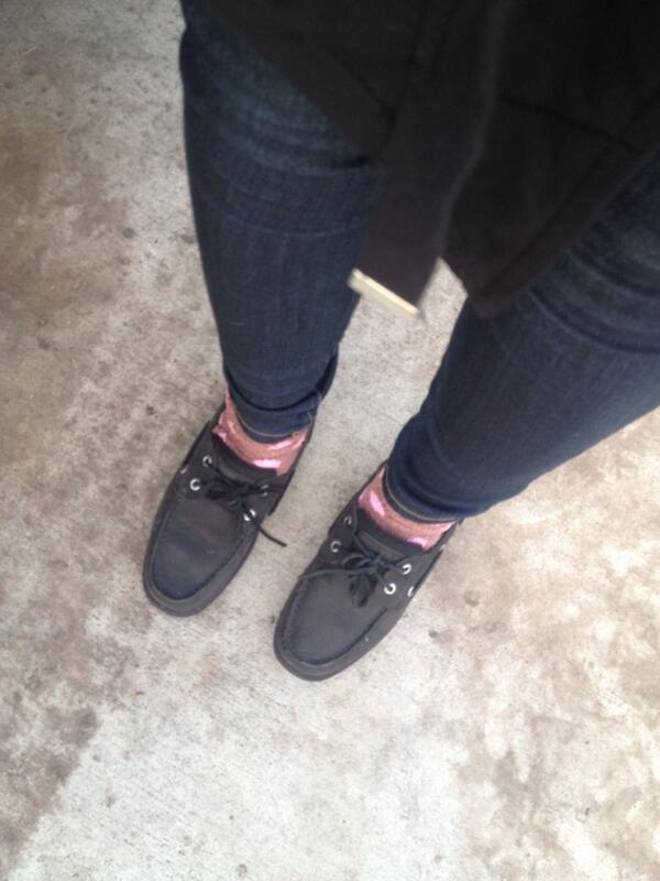 grynchl's tweet image. Work flow #fuzzysox #sperryz #swag