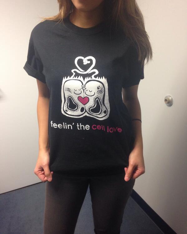 ASCBiology's tweet photo. #ASCB2013 T-shirts are in. Get yours at the ASCB booth at NOLA! #celllove #cellbiology http://t.co/L9W1cZln7I