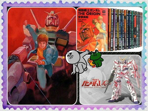 halcomplex's tweet image. 『機動戦士ガンダム THE ORIGIN』
初代ガンダムのキャラクター･デザインをした安彦良和氏が描いた漫画です。
ストーリーは基本アニメの初代ガンダムですが、新たなストー... nav.cx/3wPZUR