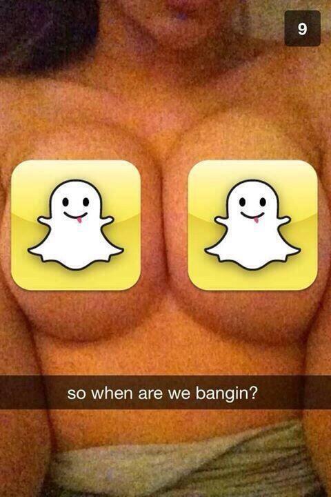 Snapchat boobs!
