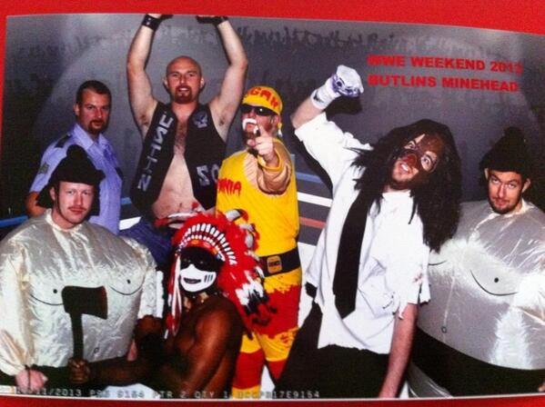jovannorman's tweet photo. @HulkHogan can I get a RT for my husband-to-be @ChristtEdwards bachelor party in UK last weekend?#hulkamaniastagdo. http://t.co/zNxSCDdaGr