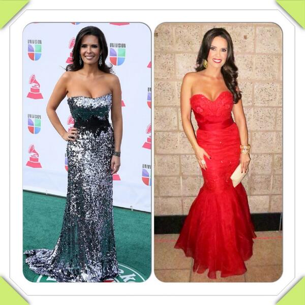 karentsierra's tweet photo. 2012 &amp; 2013 look para los @latingrammys styling por @UBeEmilioUribe💃gracias http://t.co/0FD0qLbonF http://t.co/LqWVFrMKRf