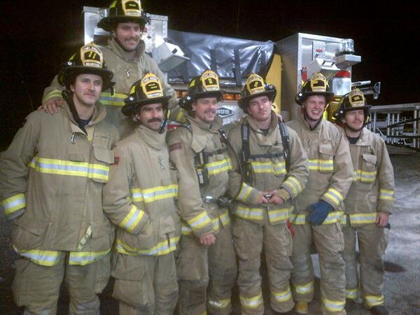 pomovolfire's tweet photo. Some of our members sporting their #movember stashes. Still time to donate. http://t.co/A9pv2iDyNf