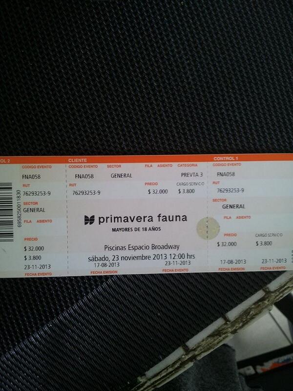 nathagabella's tweet photo. @VendoEntradaCL A 30 @VENDOENTRADAS  @PrimaveraFauna PARA MAÑANA SÁBADO. MÚSICA+PISCINAS+OTROS RT PLEASE! http://t.co/pJdp1PlhIX
