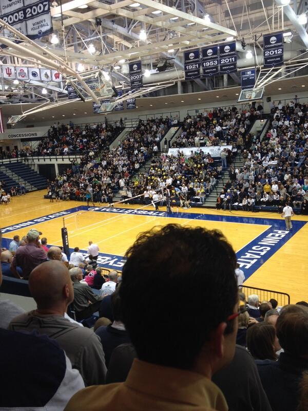 😍 #pennstatevolleyball