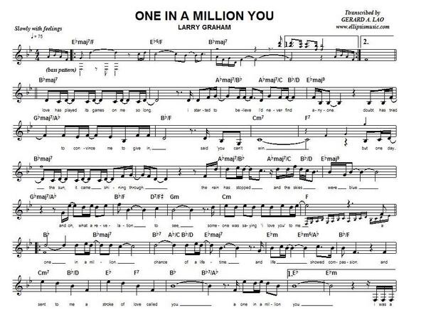 larry graham - one in a million you larry graham - one in a million you