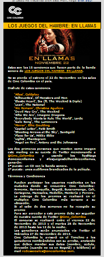 walteraguas's tweet photo. @Cine_Colombia #cinecoenllamas  #losjuegosdelhambreenllamas http://t.co/GLfiye3ysO
