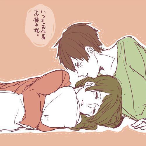 胸キュン カップル على تويتر 仕事疲れで寝てる耳元で T Co Gieyysbdyg