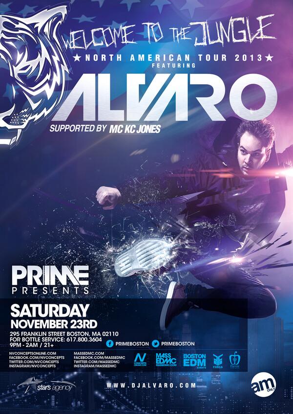 AscendNightclub's tweet image. 24 hours from now we will be in the jungle partying with @djalvaro