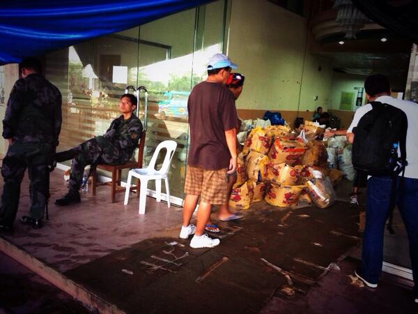 AngelBrigade's tweet photo. Our relief bags making it all the way through! Thanks for sharing the photo with us @gangbadoy http://t.co/MQXteFK4ZW