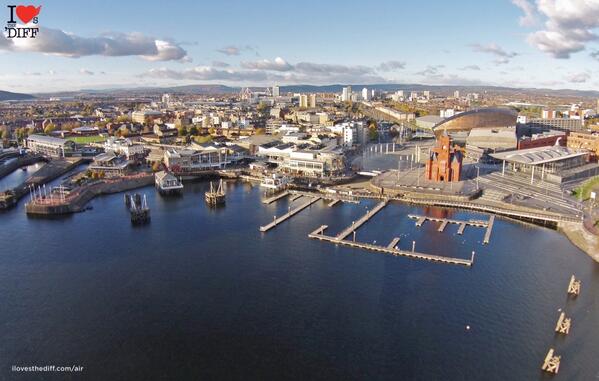 ILovesTheDiff's tweet photo. It's a bit lush, it is... #Cardiff #DiffFromAbove @VisitCardiff @visitwales http://t.co/S6OFZKneJy