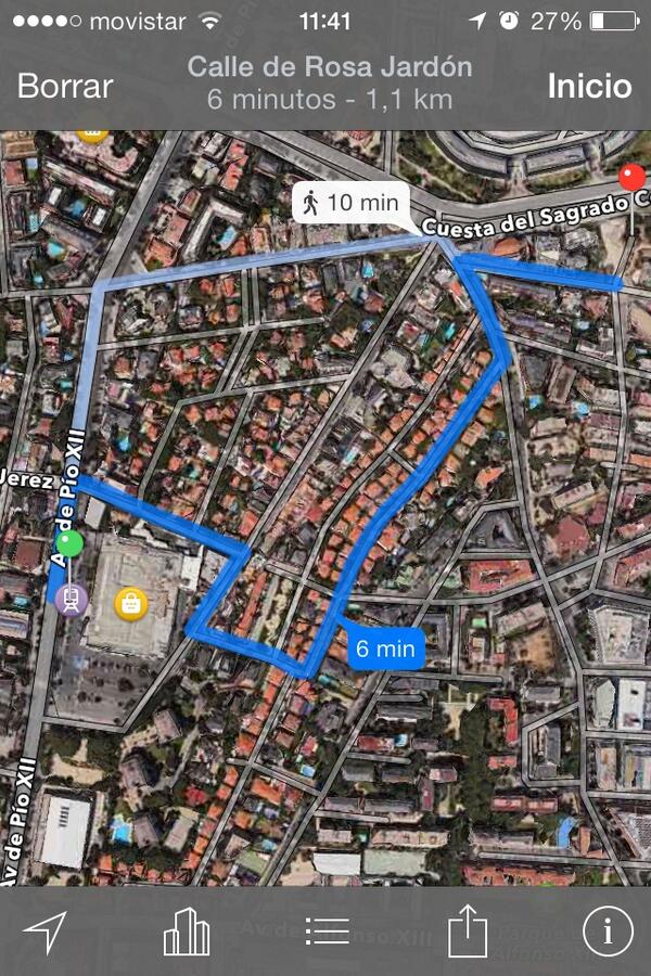 FCGMadrid's tweet photo. Convocatoria a las 15:30 en el campo. Aquí el mapa para que nadie se pierda desde metro Pío XII (línea 9). http://t.co/WM39pmVoeP