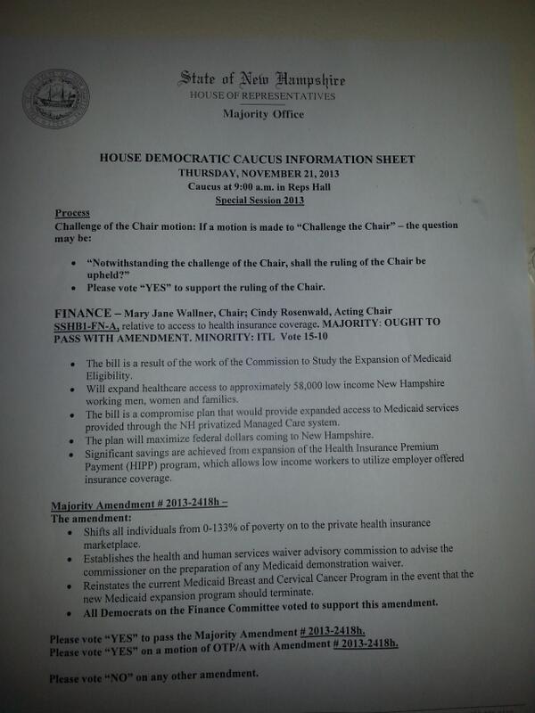 Al_Baldasaro's tweet photo. @JoshMcElveen The Democrats playbook to not support any Republican amendments, where's the compromise or analysis http://t.co/UkOP4UIP4X