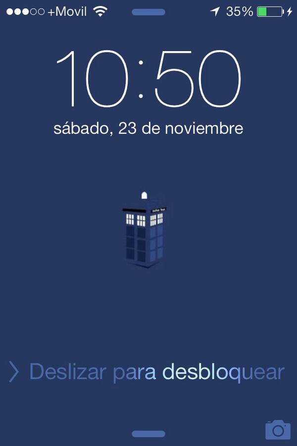 OmarCalvo's tweet image. 23 de noviembre! #DayoftheDoctor #GeekModeON