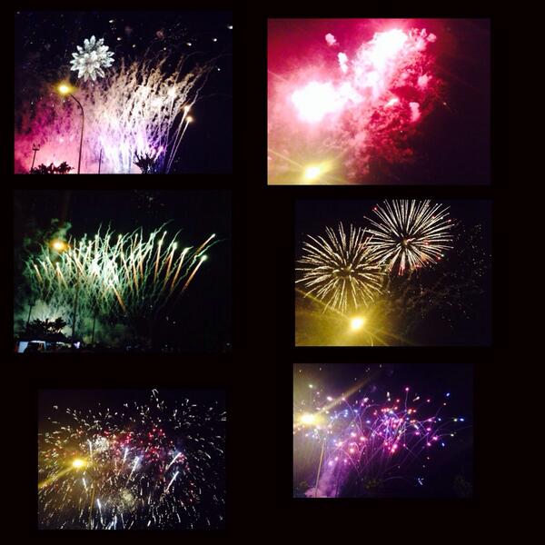 sexsionshaira's tweet image. Fireworks!! #Pyrofest 💕