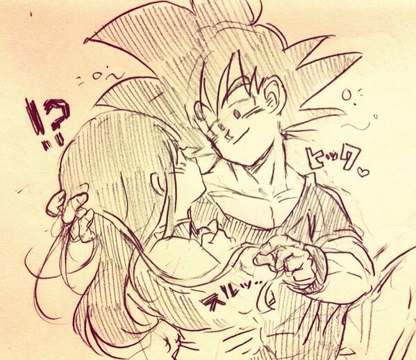 酔っ払い悟空さ便乗((φ(-ω-)