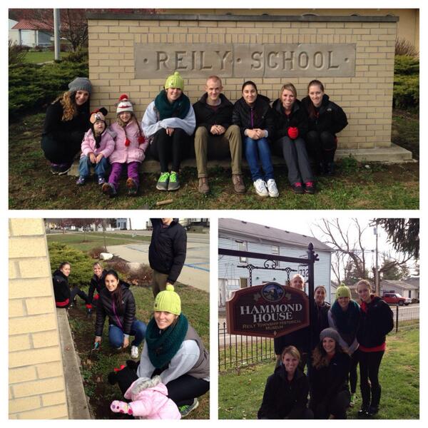 PEK_MU's tweet photo. Thanks to everyone who helped "plant the promise" to be healthy today. Cant wait to see the tulips bloom in spring 🌷 http://t.co/xZ343oHWwf