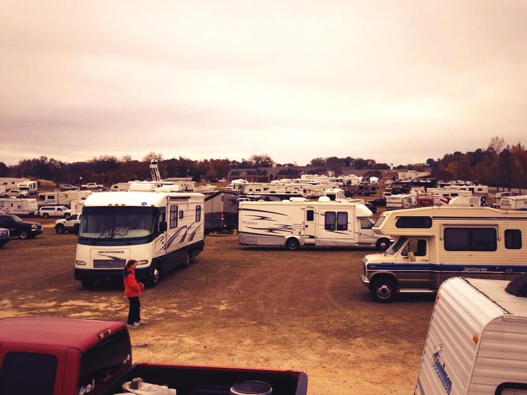 Auburn Football on Twitter "Several hundred RVs already in place at