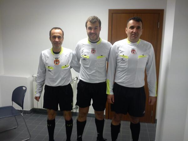 Debut como arbitro internacional #AssociaçaoDeFutebolDaGuarda