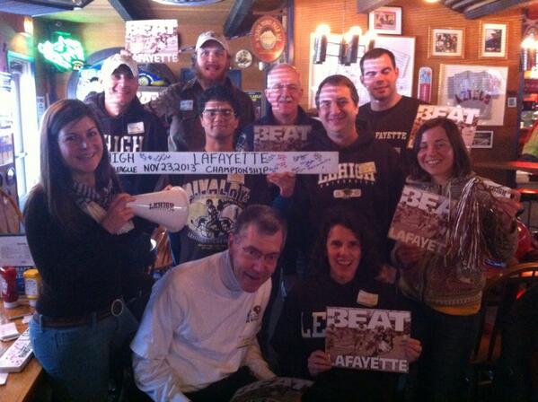 Lehigh_PDX's tweet photo. @LehighU Portland Lehigh Alumni #rivalry149 http://t.co/LcbQxW2WUR