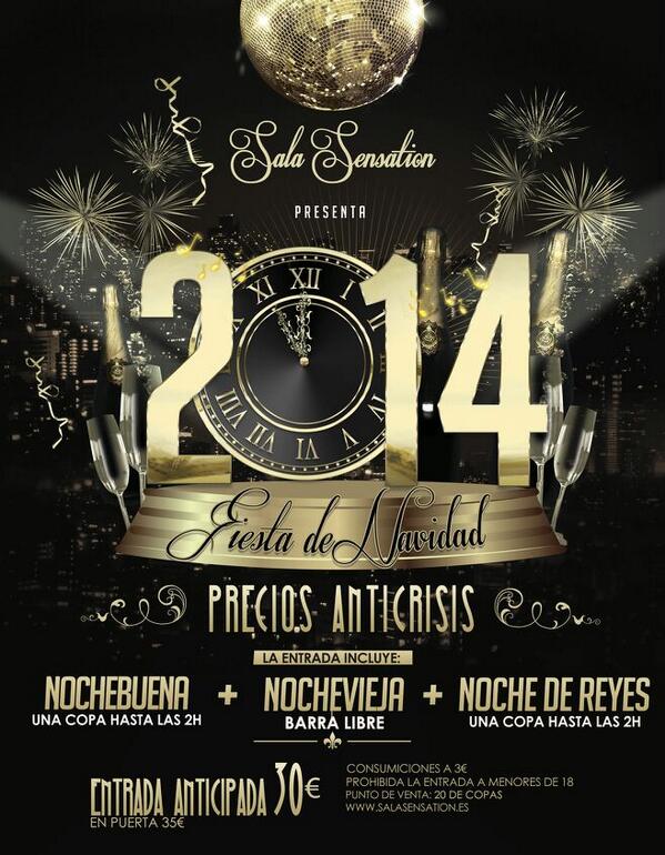 SalaSensation's tweet photo. No dejes para mañana el comprar tu entrada que SOLO HOY en @20_decopas @20por su aniversario estan a solo 25€ http://t.co/XLRQCPBs5p