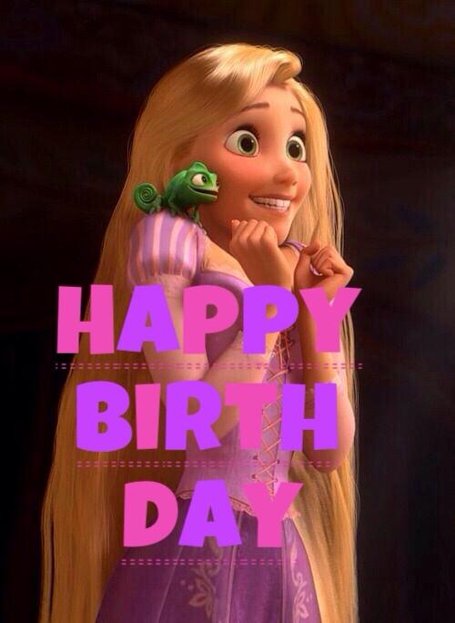 Girly Pic 今日はラプンツェルのお誕生日 おめでとう O ﾟ ﾟ O Http T Co C84xbfgont