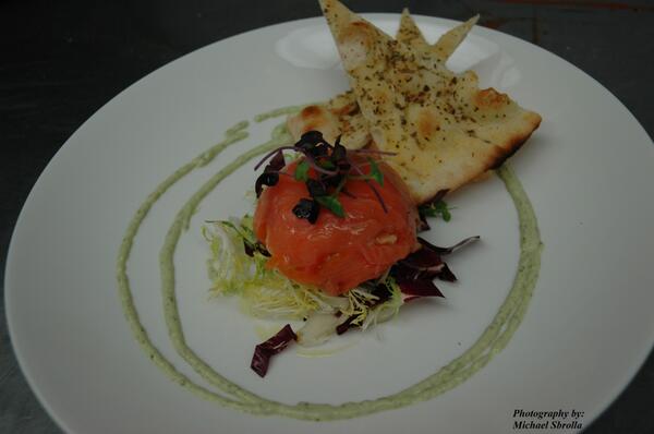 #Specials #SmokedSalmon #Mousse
Smoked Salmon wrapped mousse ~ served with caper aioli
JoiaRistorante.com